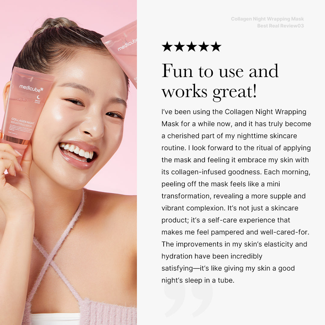 Collagen Night Wrapping Mask - Daily Glow Essential