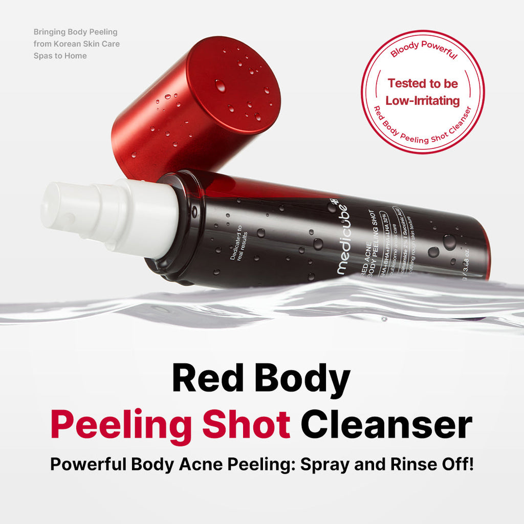 Red Body Peeling Shot Cleanser - Daily Skin Moment