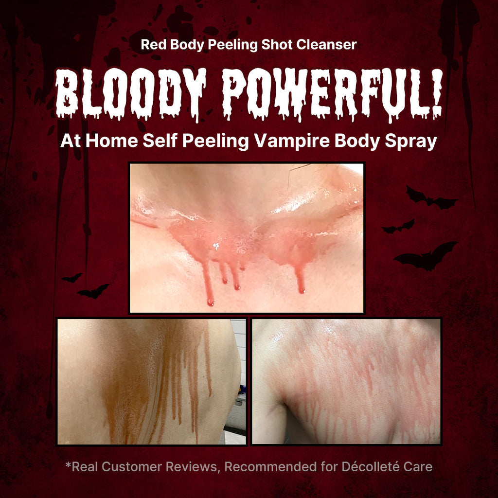 Red Body Peeling Shot Cleanser - Daily Skin Moment