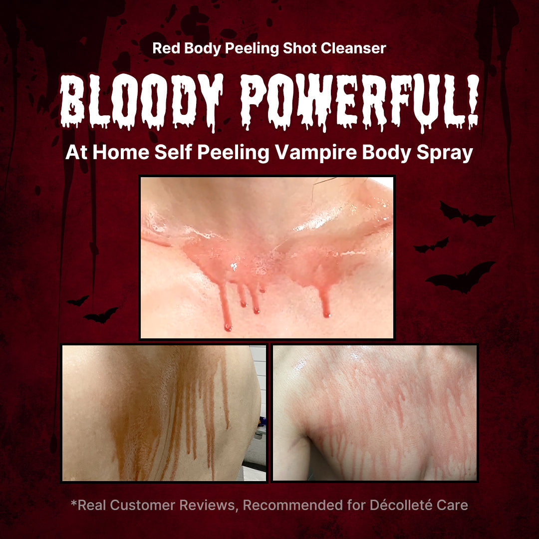 Red Body Peeling Shot Cleanser - Daily Skin Moment