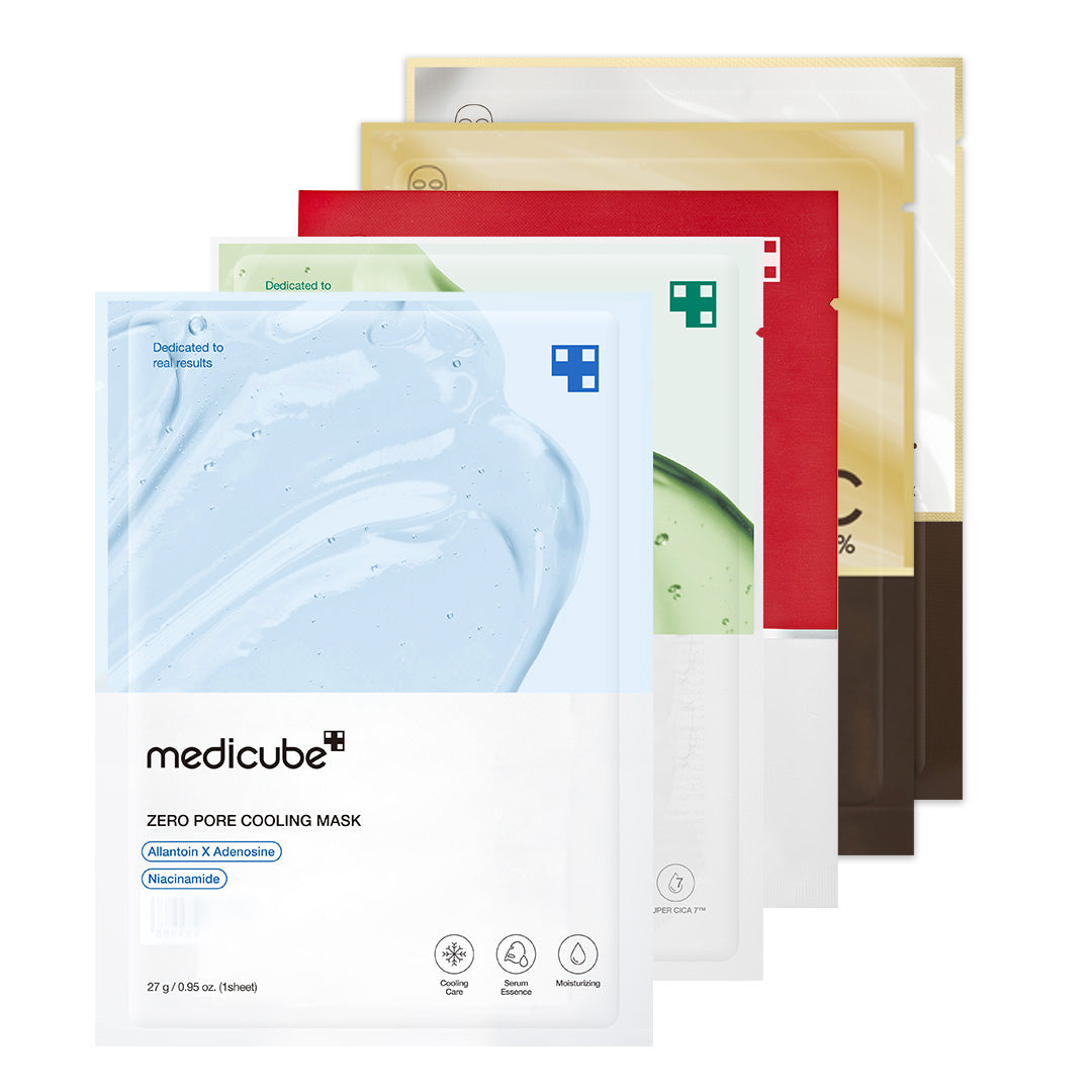 Mask Bundle Pack (5ea) - Soft Glow Look