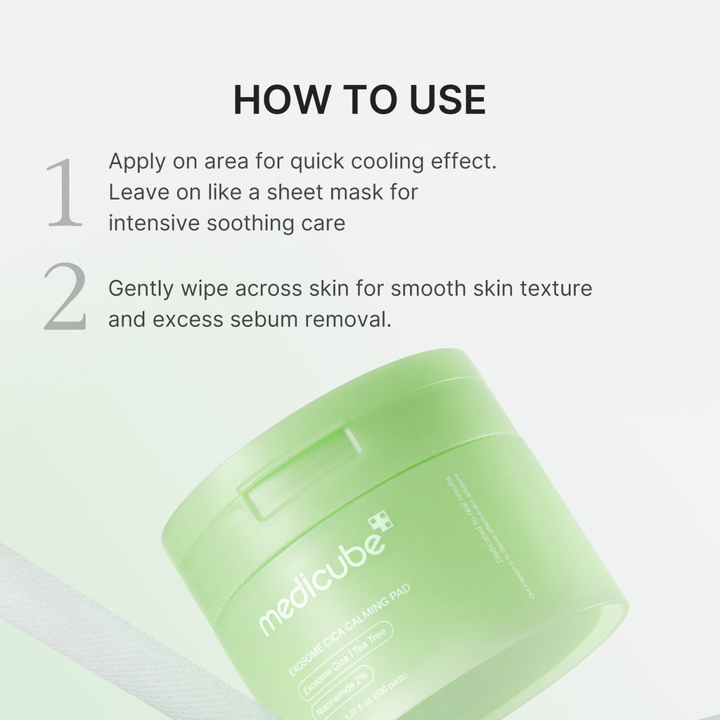 Exosome Cica Calming Toner Pads - Refresh Your Skin