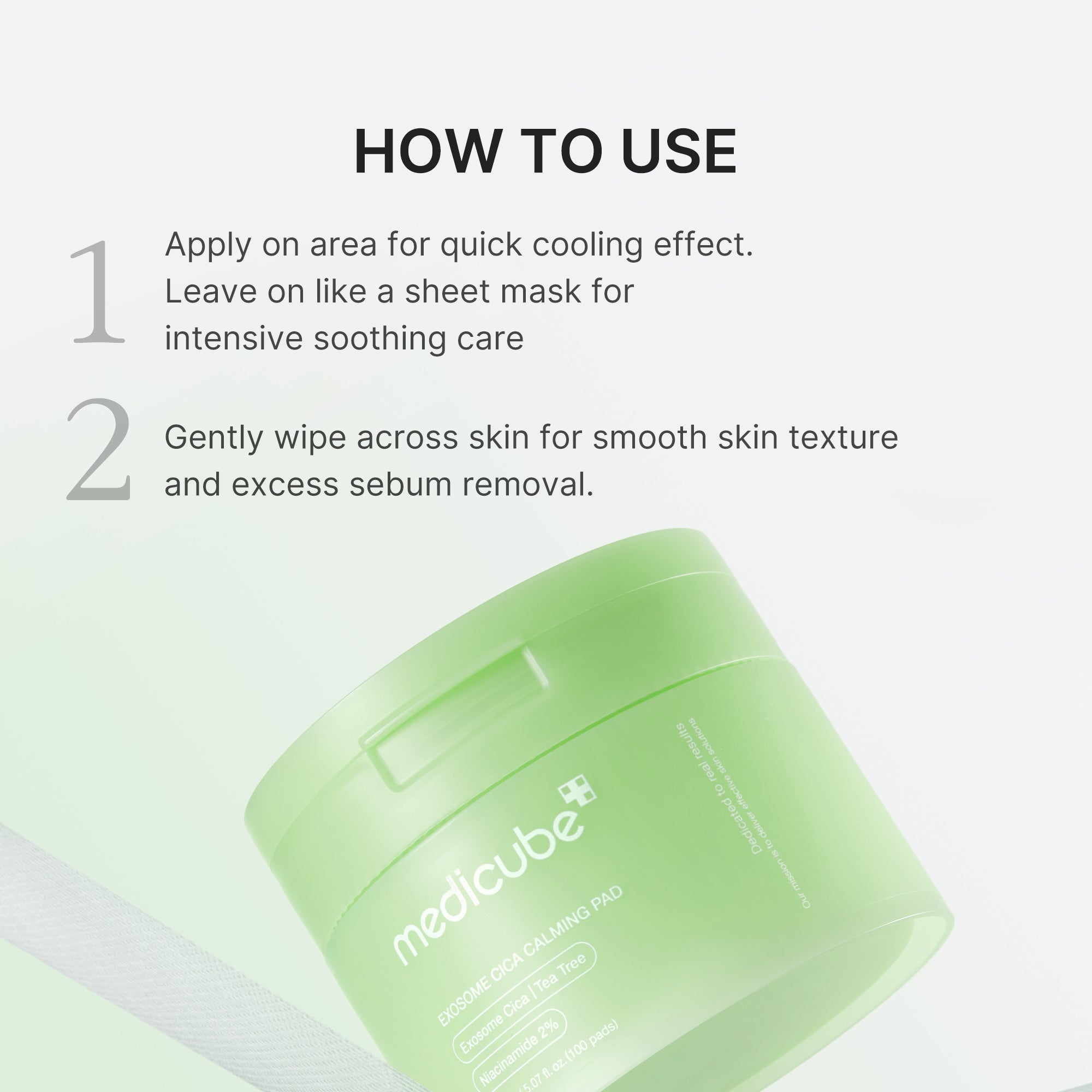 Exosome Cica Calming Toner Pads - Refresh Your Skin