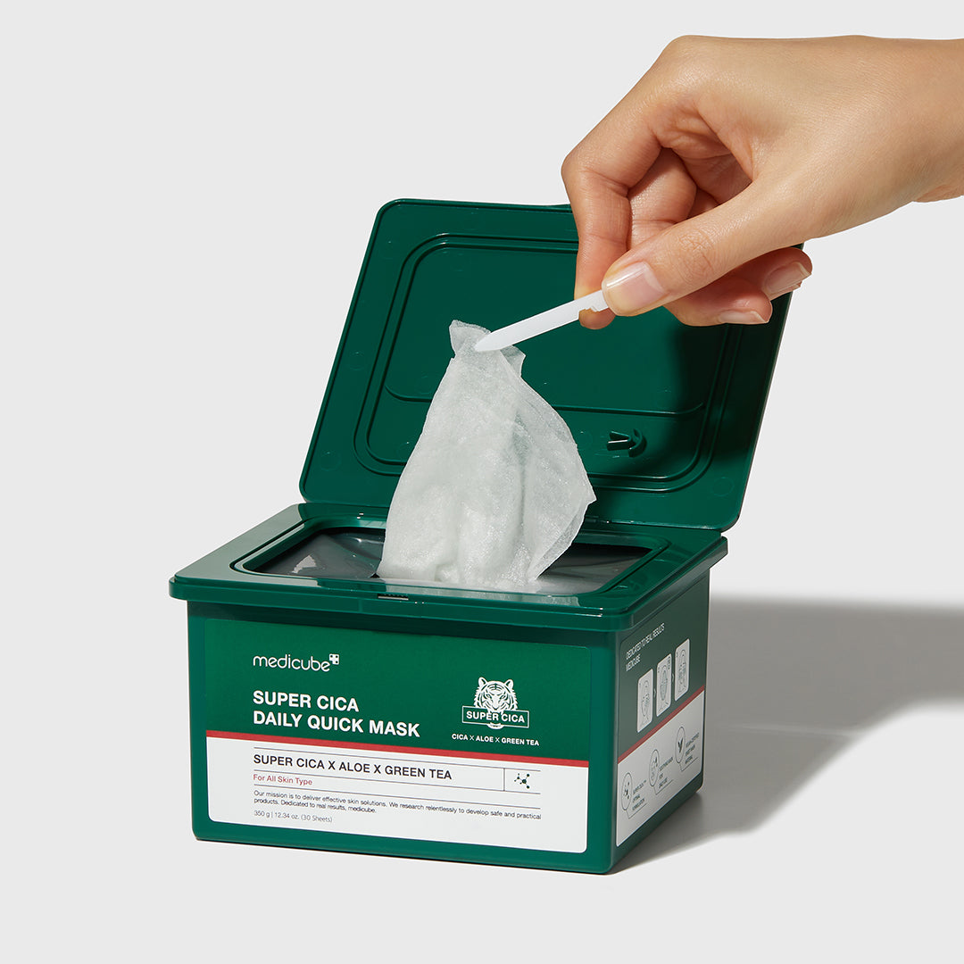 Super Cica Daily Quick Masks - Beauty Routine Ready