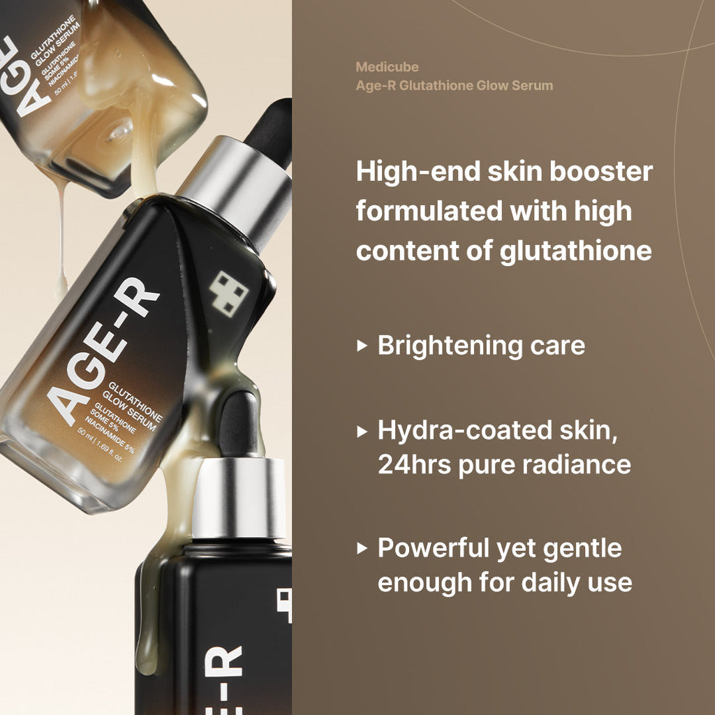 AGE-R Glutathione Glow Serum - Skin Care Made Fresh