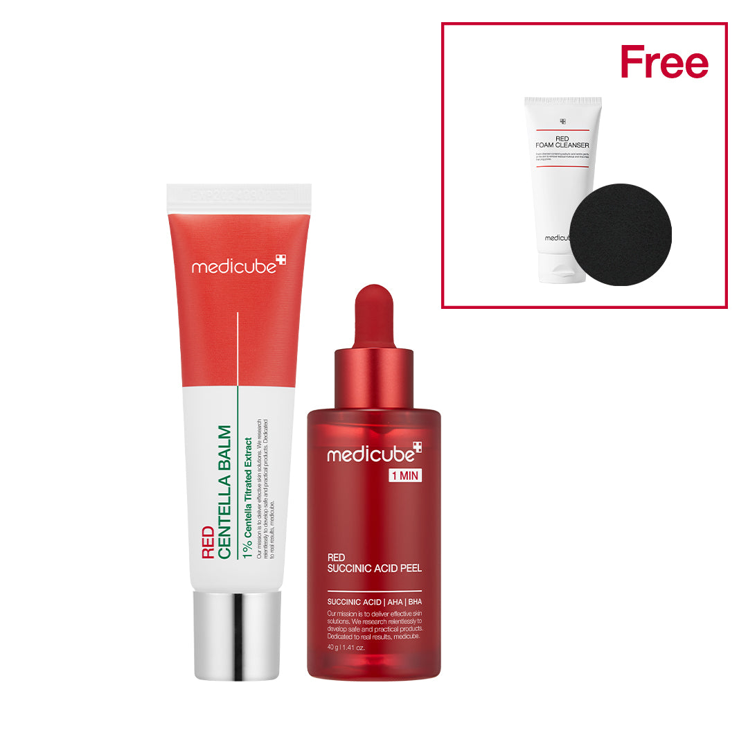 21% Red Succinic Acid Cleansing Booster Serum - Simple Skin Pick