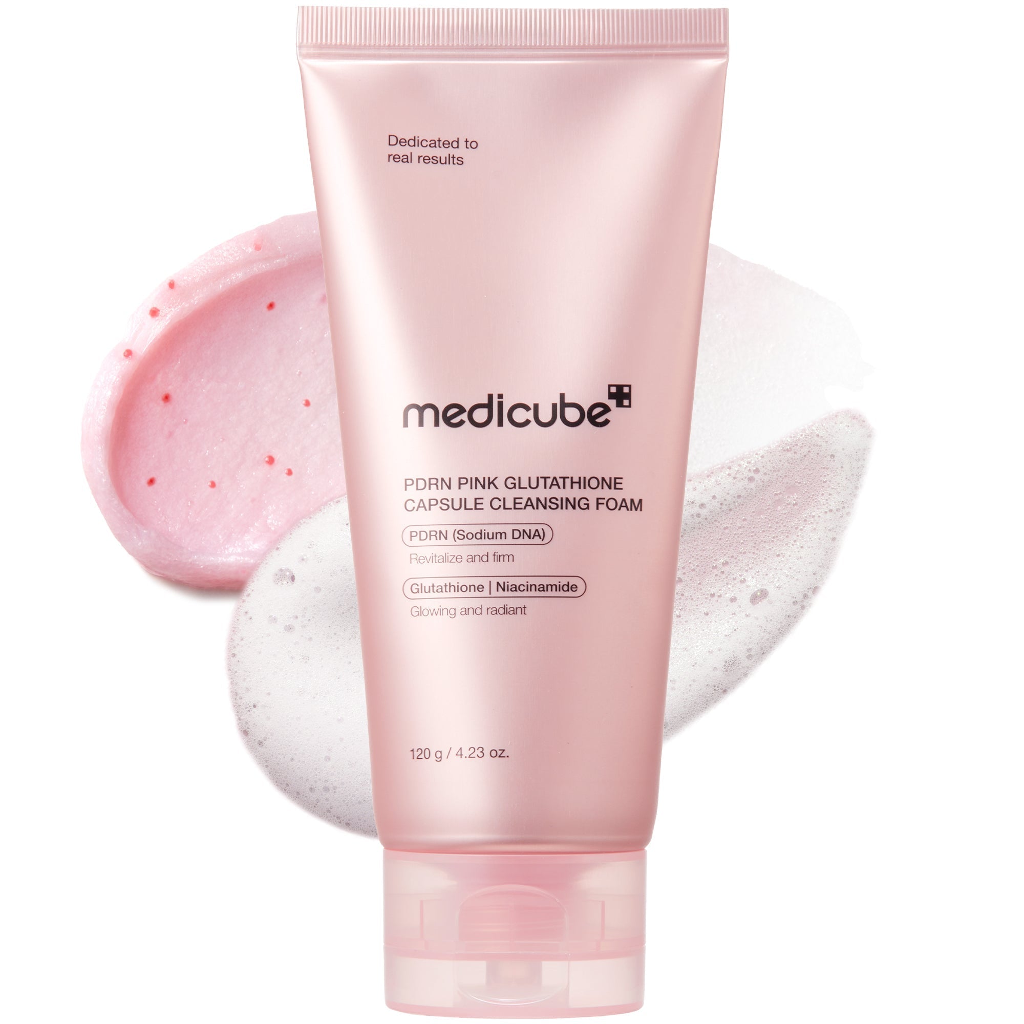 PDRN Pink Glutathione Capsule Foam Cleanser - Skin Refresh Daily