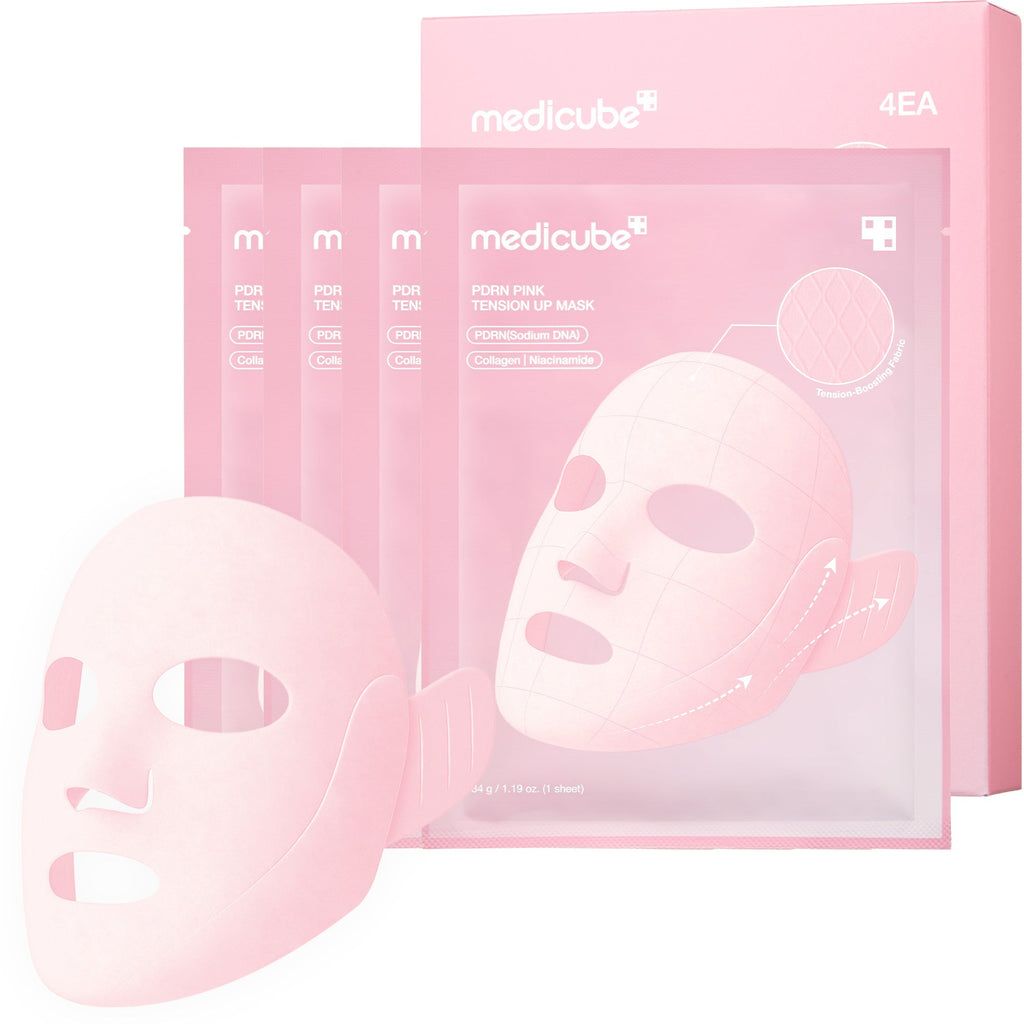 PDRN Pink Tension Up Mask - Smooth Skin Routine