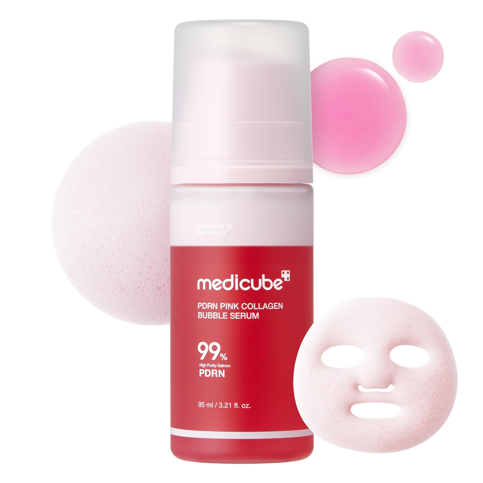 PDRN Pink Collagen Bubble Serum - Smooth Care Daily