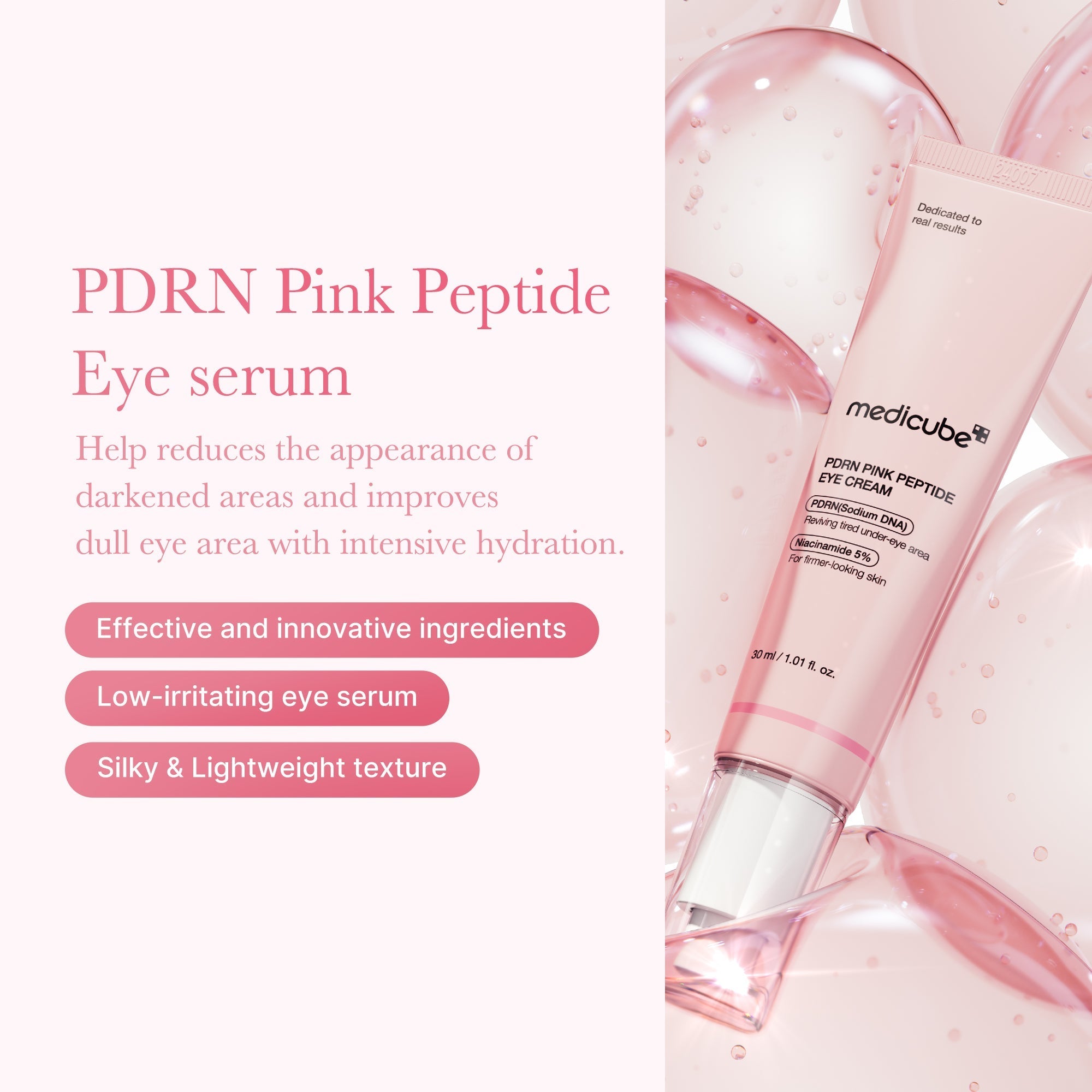 PDRN Pink Peptide Eye Cream - Glow Every Day