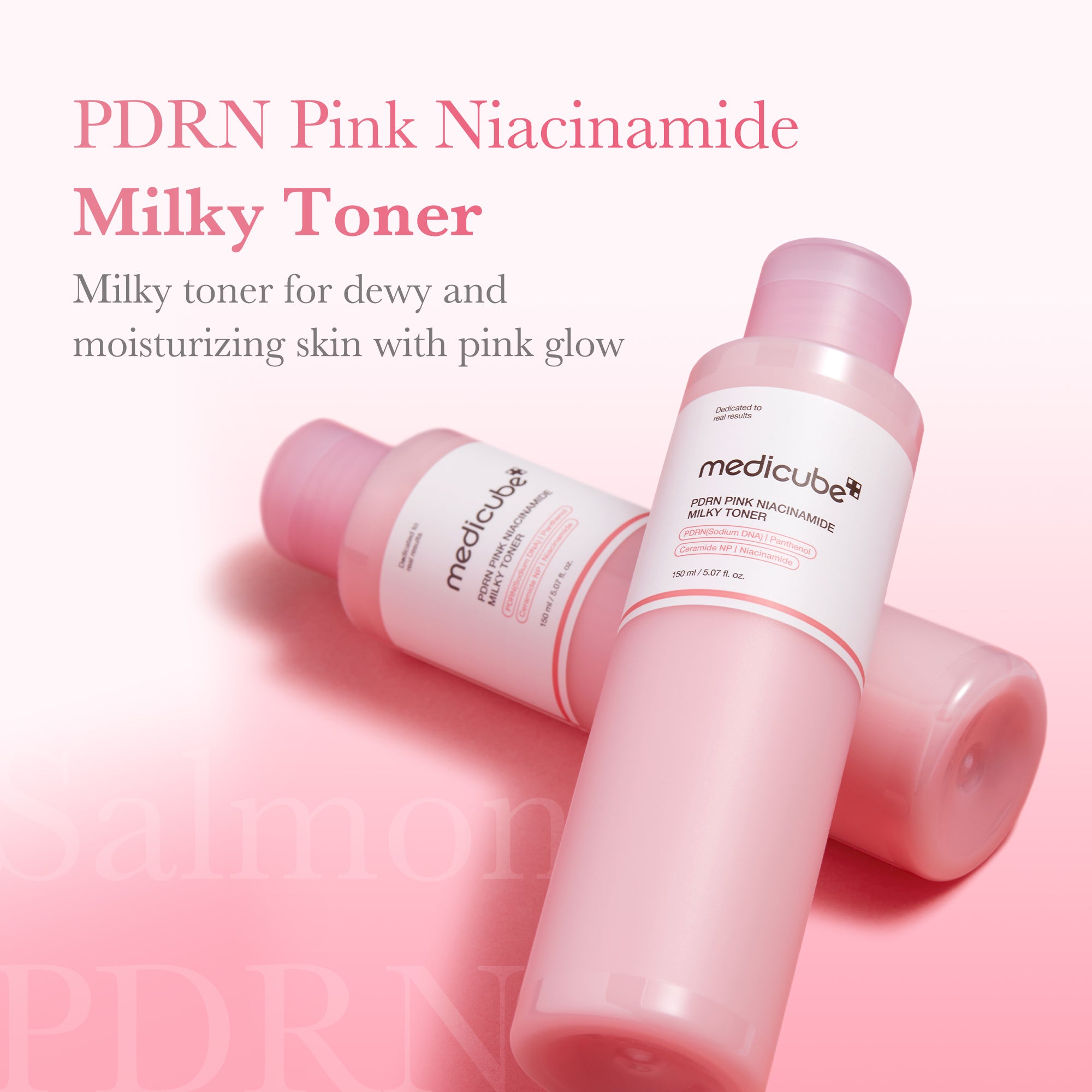 PDRN Pink Niacinamide Milky Toner - Daily Face Care