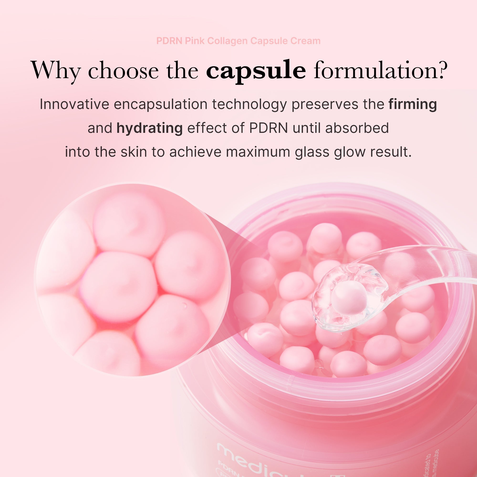 PDRN Pink Collagen Capsule Cream - Daily Glow Essential