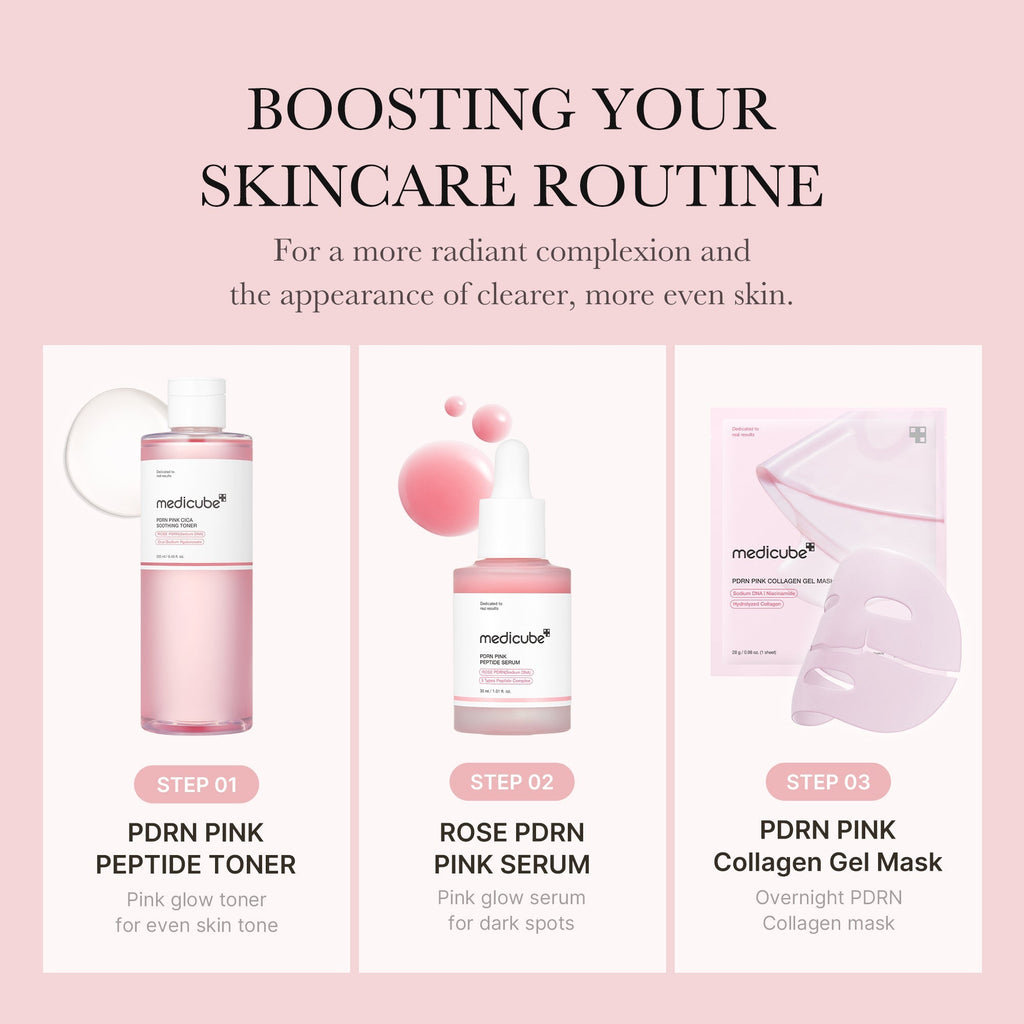 PDRN Pink Peptide Toner - Soft Skin Routine
