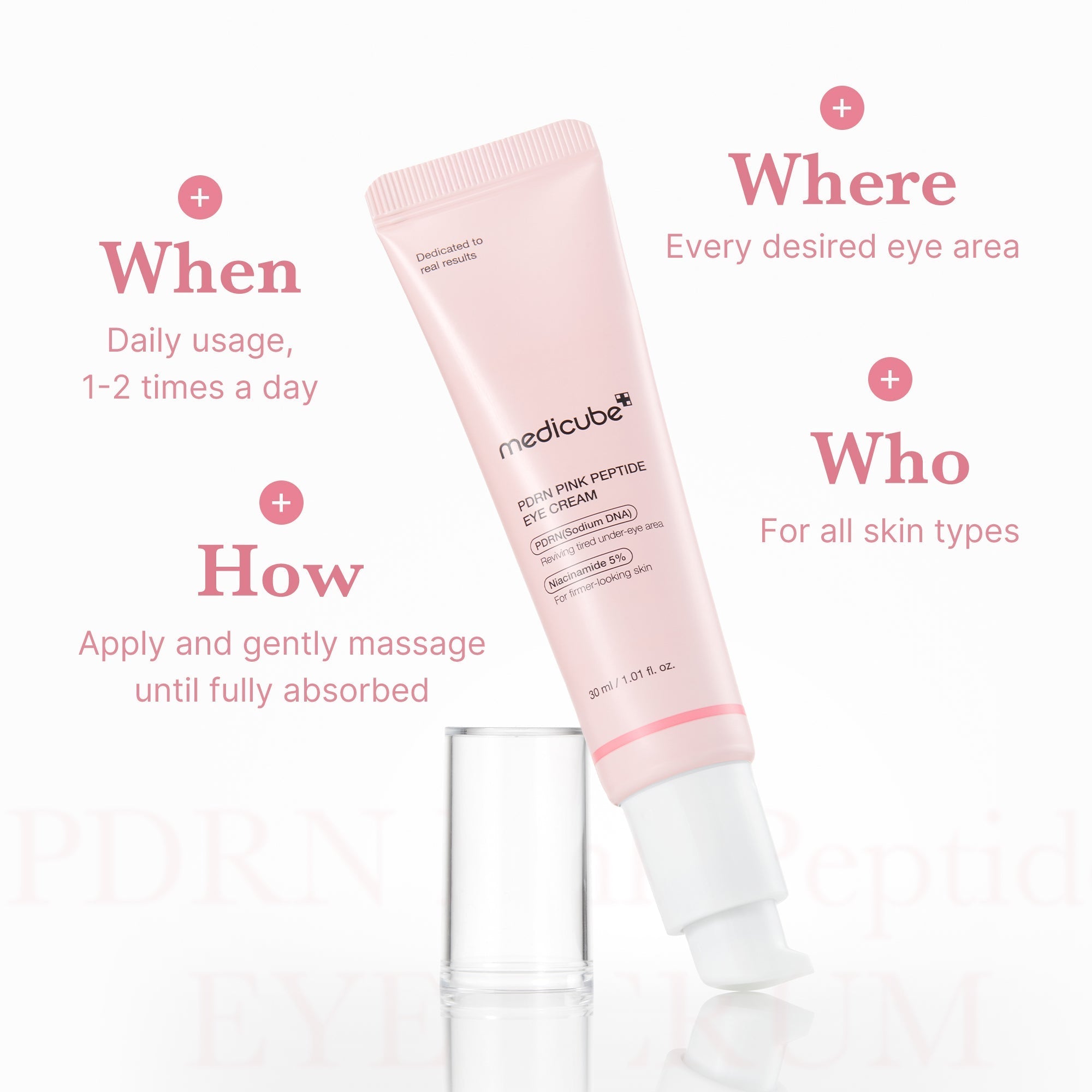 PDRN Pink Peptide Eye Cream - Glow Every Day