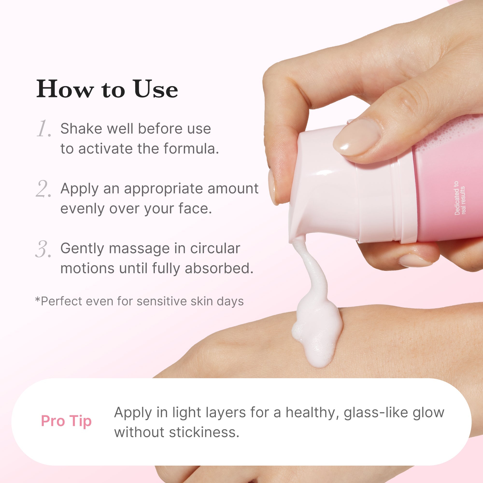 PDRN Pink Collagen Bubble Serum - Smooth Care Daily