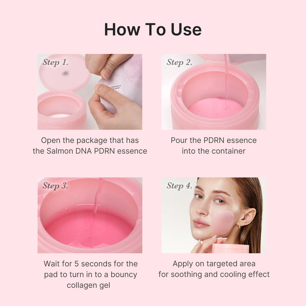 PDRN Pink Collagen Gel Toner Pad - Your Daily Care Pick