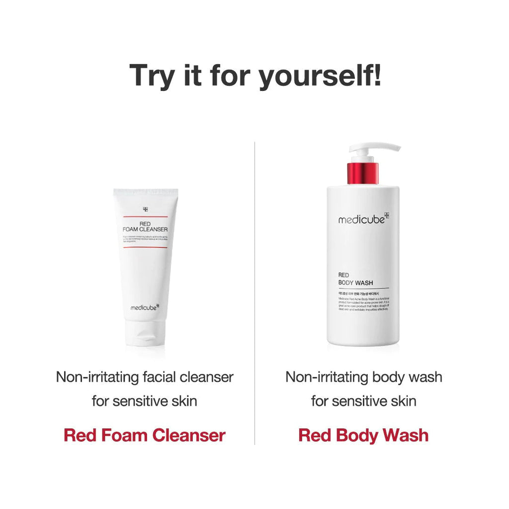 Red Body Wash - Glow Care Daily