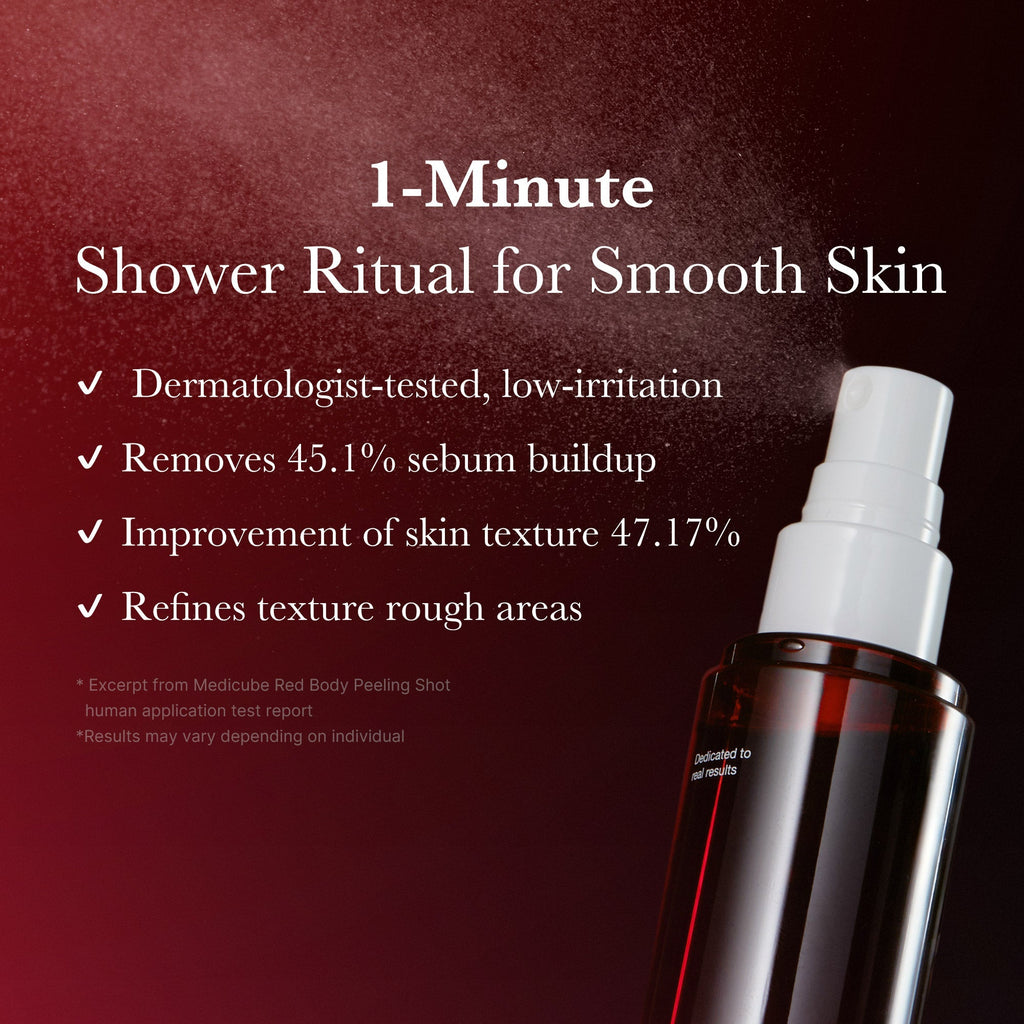 Red Body Peeling Shot Cleanser - Daily Skin Moment