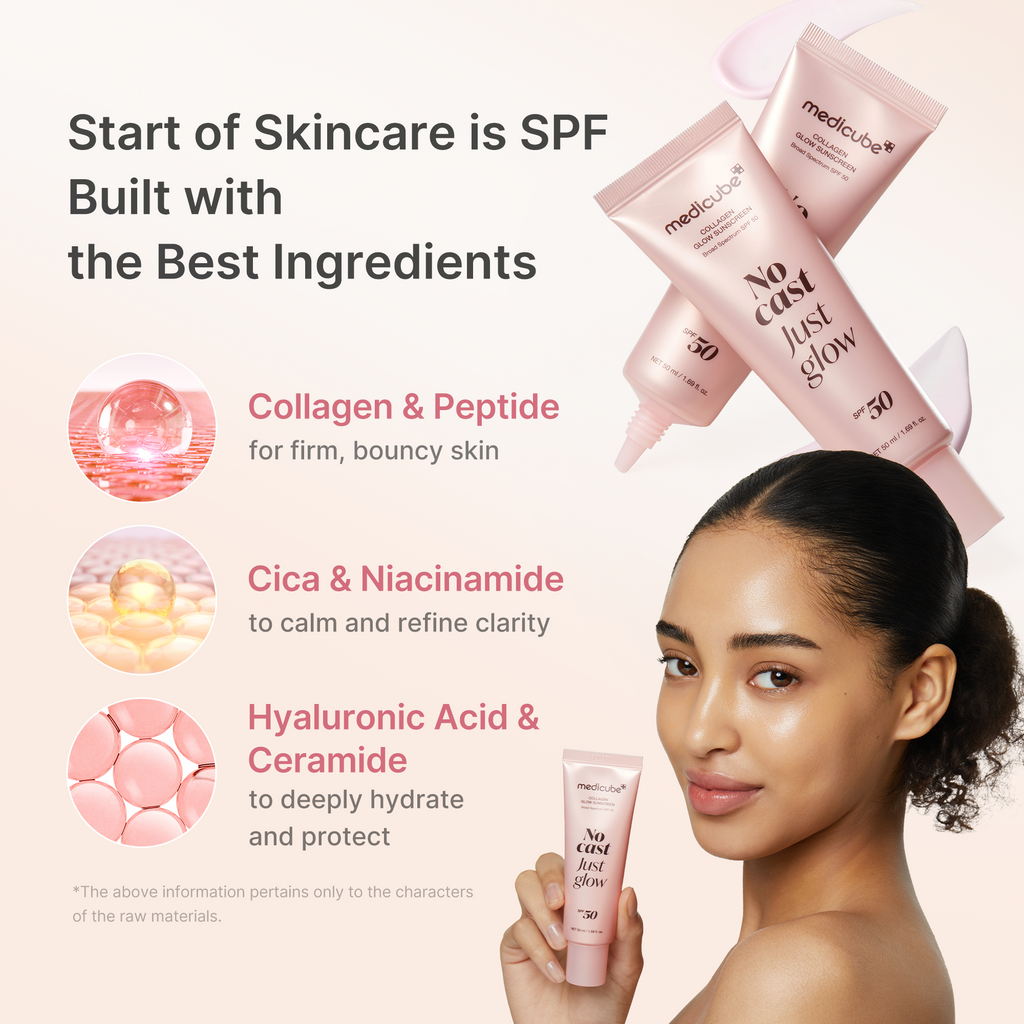 No Cast Just Glow Collagen Sunscreen - Glow On the Go
