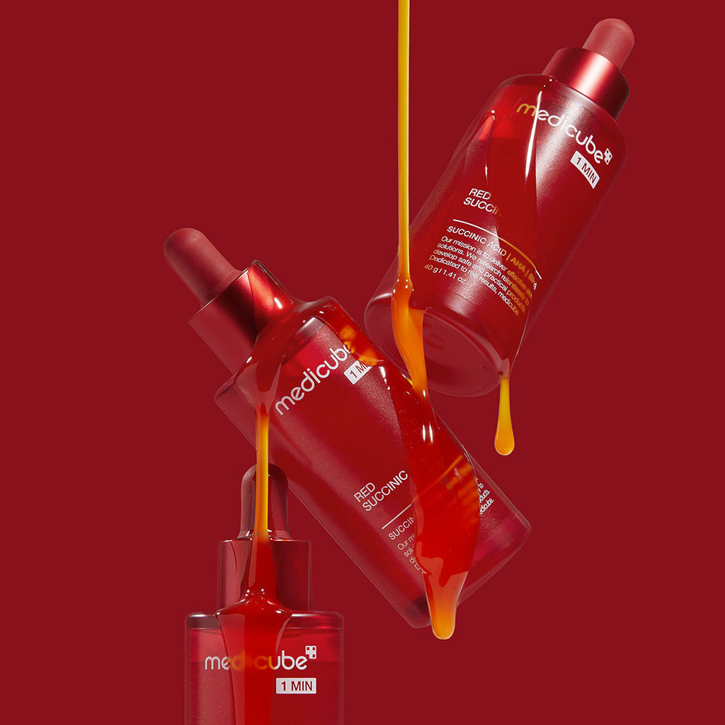 21% Red Succinic Acid Cleansing Booster Serum - Simple Skin Pick